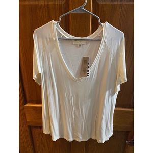 Project social urban outfitters white v neck